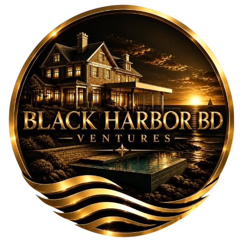 Black Harbor Build & Design Ventures Logo